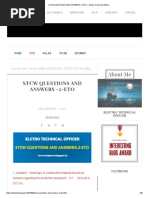 STCW QUESTIONS AND ANSWERS -2-ETO - Electro Technical Officer