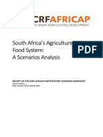 South Africa's Agriculture and Food System: A Scenarios Analysis