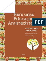 Para Uma Educação Antirracista - EMEI Jardim Ideal PDF