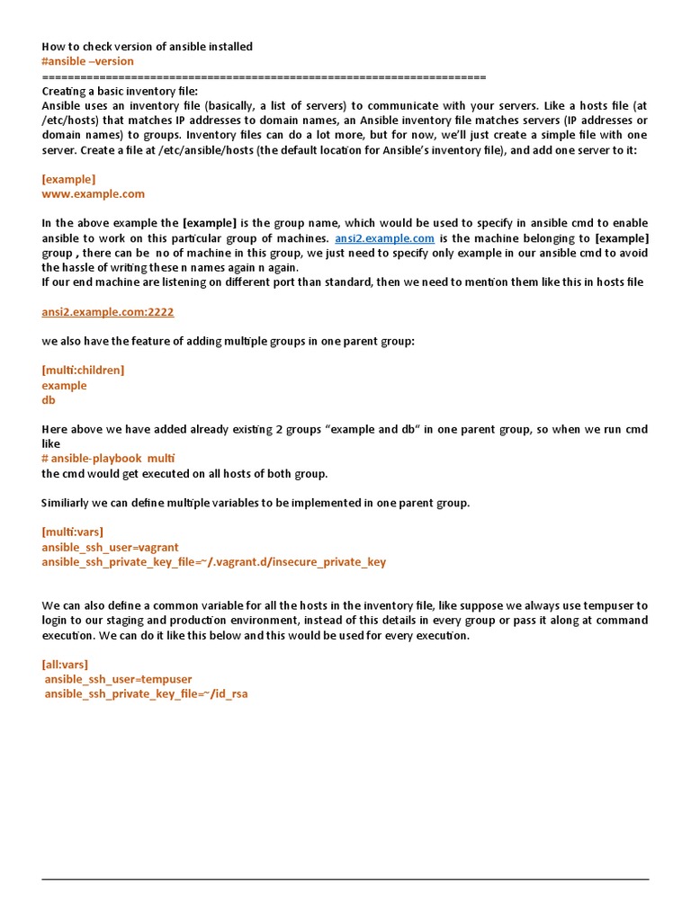 Ansible Latest | PDF | Encryption | Sudo