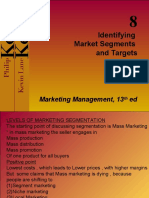 Identifying Market Segments and Targets: Marketing Management, 13 Ed