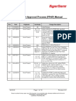 Production Part Approval Process (PPAP) Manual: Rev Date Originator Section(s) Change Description
