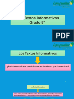 Texto Informativo 8°