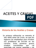 Reseña Historica Aceites y Grasas