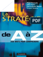 La Stratégie de A À Z - Dunod