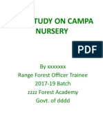 CASE STUDY ON CAMPA NURSRY