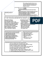 Past Perfect: The Form Usage Study The Examples