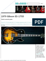 1979 Gibson ES-175D Electric Guitar