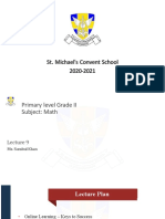St. Michael's Convent School 2020-2021