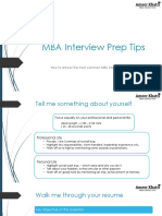 Interview Prep Tips