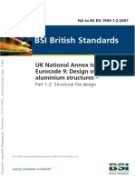 BS EN 1999-Part 1 - Sub Part 2 - 2007 - UK Annex