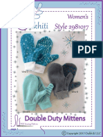 Oakhiti 2981017 Women's Double Duty Mittens