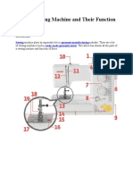 Sewing Machine Parts And Their Functions 