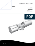 Atuador Flowserve RG Series PDF