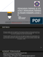 STRATEGI PEMASARAN FARMASI PANDEMI