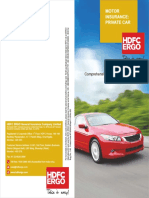 Motor Insurance-Private Car-Brochure