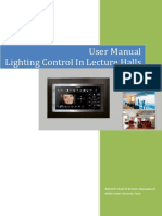 Operation Manual_Lighting Control Panels