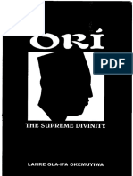 Ori The Supreme Divinity