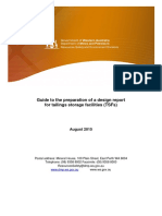DMP Guide To Preparation of A Design Report - August 2015