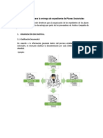 2procedimiento para La Entrega de Expediente de Planes Sectoriales