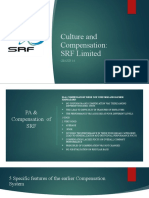Culture and Compensation: SRF Limited: Group 14