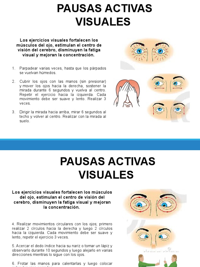 Pausas Cognitivas - Visuales Julio 2020 | PDF