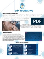 Boletín Informativo 1 Qué Es El Coronavirus