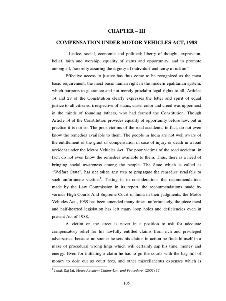 11 - Chapter 3 PDF | PDF | Damages | Vehicles
