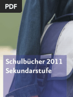 Schulbuchverzeichnis Sekundar 2011