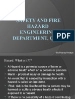 Safety and Fire Hazard PPT Aaaaaaaaaaaaaaaaaaaaaaaaaa