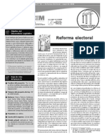 2008.05.01 Boletín 95 Reforma Electoral