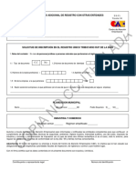 Formulario Adicional de Registro Con Otras Entidades 1