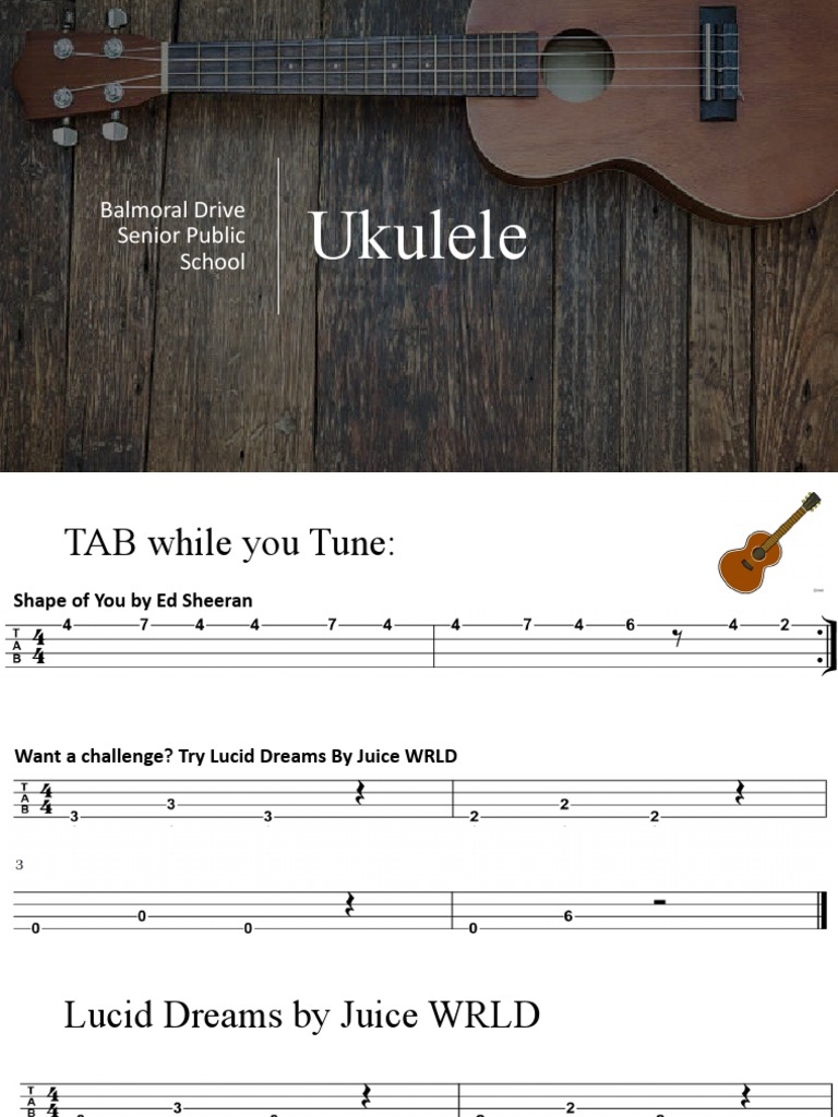 The Strokes uke tabs and chords - Ukulele Tabs