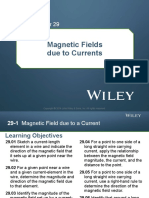 Magnetic Fields Due To Currents