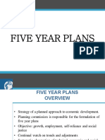 Five Year Plans PDF