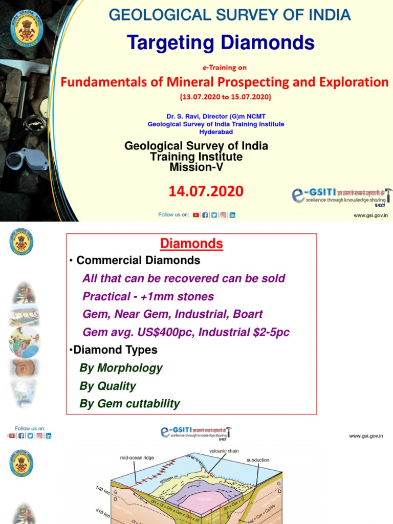 Target Diamond Dr.S.Ravi PDF | PDF | Diamond | Geophysics