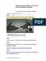 Manual para Bajar Videos de Internet en Tan Solo Dos Pasos Sin Ningun Programa