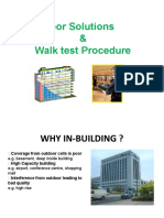 Indoor Solutions & Walk Test Procedure