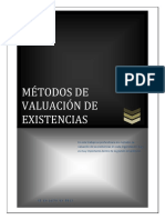 MEtodos de Valuacion NIC 2 Existencias