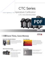 CTC Series: Compact Temperature Calibrator