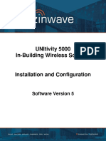 Unitivity 5000 In-Building Wireless Solution: Software Version 5
