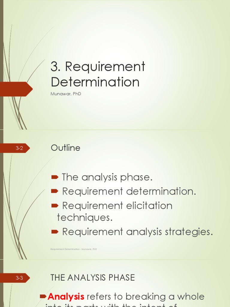 Requirements Analysis Guide | PDF | Interview | Business Process