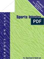 Sports Injuries: U.S. Department of Health and Human Services National Institutes of Health