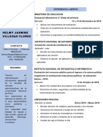 CV C V HELMY VILLEGAS PDF