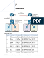 Lab - Implement Inter Vlan Routing