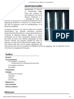 Luminaria Fluorescente - Definicion