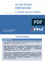 18 06 Ley Del Ducto - Implicancias y Anexos Técnicos PDF