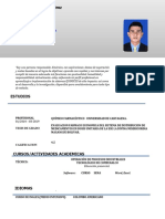 Hoja de Vida Ramiro Gonzalez QF RGP PDF