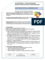 Ficha para Implementar Y Evaluar Metodología Aprendizaje Basado en Preguntas para La Comprensión (Abpc)