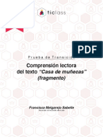 Guia X Compresión Lectora Del Texto (Casa de Muñecas) Fragmento PDF